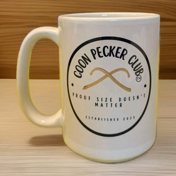 Coon Pecker Club Coffee Mug XL Tee Queen Shine Girl Danielle Parton Sevierville - Picture 2 of 13